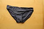 NIEUWE donkerblauwe damesslip met wit streeppatroon maat M/L, Verzenden, Blauw, Slip