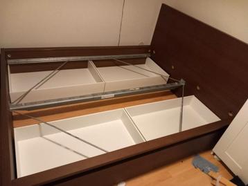 IKEA MALM 160 X 200 (Nieuw: €319) Bedframe incl. 4 lades - afbeelding 5