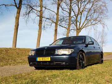 BMW 7-Serie 4.4 745I AUT 2001 Blauw beschikbaar voor biedingen