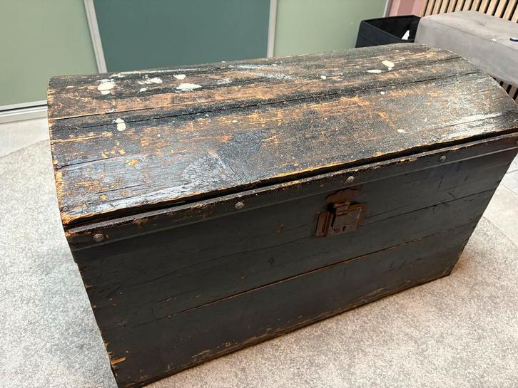 Antieke Scheepskist / Dekenkist, Antiek en Kunst, Antiek | Woonaccessoires, Ophalen