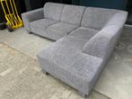 !!ACTIE!! Grijze hoekbank te koop, gratis levering, 250 tot 300 cm, Verzenden, Hoekbank, Driepersoons