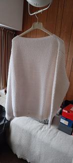 Gebreide trui, Ophalen, Zo goed als nieuw, Maat 38/40 (M), Wit