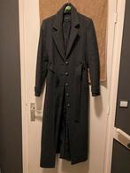 Lange nikkie jas / manteljas maat 38, Ophalen, Zo goed als nieuw, Maat 38/40 (M), Zwart