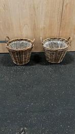 Rieten manden, Overige materialen, Rond, Binnen, Zo goed als nieuw