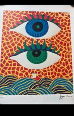 Lithografie print. Yayoi Kusama - on the ocean, Antiek en Kunst, Ophalen of Verzenden
