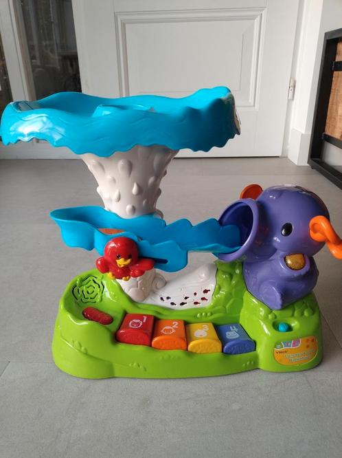 VTech olifanten ballen machine, Kinderen en Baby's, Speelgoed | Vtech, Zo goed als nieuw, Ophalen