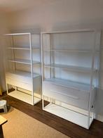 Ikea Fjalkinge stellingkast(2x), Ophalen, 100 tot 150 cm, Zo goed als nieuw, Metaal