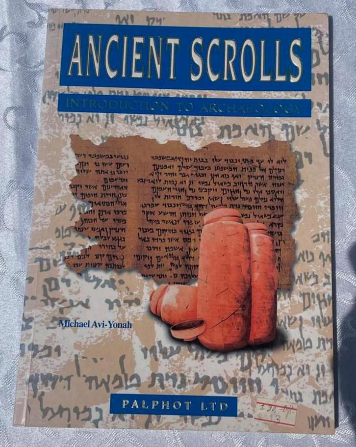 Ancient Scrolls  Michael Avi-Yonah, Boeken, Geschiedenis | Wereld, Zo goed als nieuw, 14e eeuw of eerder, Ophalen of Verzenden