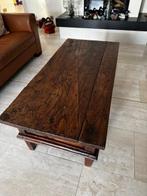 Antieke eiken salontafel, Ophalen, Gebruikt, 100 tot 150 cm, 50 tot 100 cm