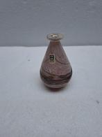 vintage Mdina  roze Maltese glazen vaasje, Antiek en Kunst, Antiek | Glas en Kristal, Ophalen of Verzenden