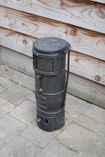 Antieke Gietijzer Bunker kachel van KLEIN, Huis en Inrichting, Kachels, Ophalen, Gebruikt, Overige soorten, Nvt