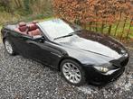 BMW 6-Serie 3.0 CI 630 Cabrio AUTOMAAT 2006 Zwart Youngtimer, Auto's, BMW, Automaat, Achterwielaandrijving, Zwart, Cabriolet