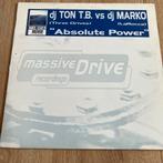 Trance vinyl: DJ Ton T.B. vs DJ Marko - Absolute Power, Cd's en Dvd's, Ophalen of Verzenden, Zo goed als nieuw, Dance Populair