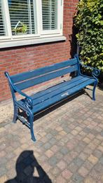 Gietijzeren tuinbank, Tuin en Terras, Ophalen, Gebruikt, Metaal