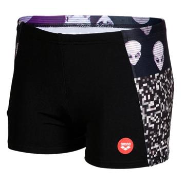 Nieuwe Arena B Crazy Swim Jr Short Placement Black Multi beschikbaar voor biedingen