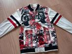 Wit/Rood/Zwart vest - Maat 164, Ophalen of Verzenden, Zo goed als nieuw, Jongen, Trui of Vest