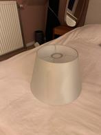 Lampenkap Tolomeo Ø32 - Grijs Satijn, Huis en Inrichting, Lampen | Lampenkappen, 25 tot 50 cm, Rond, Ophalen of Verzenden, Zo goed als nieuw