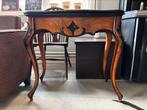 Antieke mahonie houten bridgetafel / bijzettafel, Ophalen of Verzenden