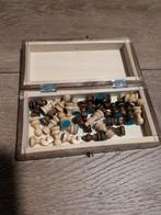 Handgemaakte Houten schaakspel, Ophalen of Verzenden
