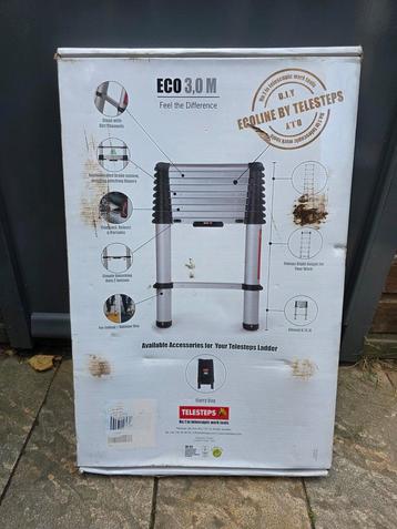 Telesteps - inschuifbare ladder 3 meter Nieuw - 76cm ingekl beschikbaar voor biedingen