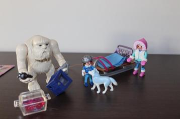 Playmobil Magic, 9473: Yeti met slee  beschikbaar voor biedingen
