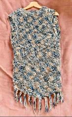 Gebreid winter gilet met franjes, Ophalen, Zo goed als nieuw, Maat 38/40 (M), Overige kleuren