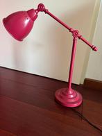 2 Rode bureaulampen van Ikea, Huis en Inrichting, Lampen | Tafellampen, Ophalen, Zo goed als nieuw, Minder dan 50 cm