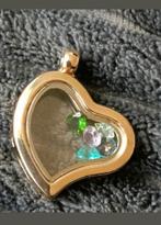 Hanger memory locker met verwisselbare bedels kan open, Verzenden, Nieuw, Goud