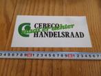 sticker CEBECO Handelsraad staat er achter *, Ophalen, Zo goed als nieuw, Sticker