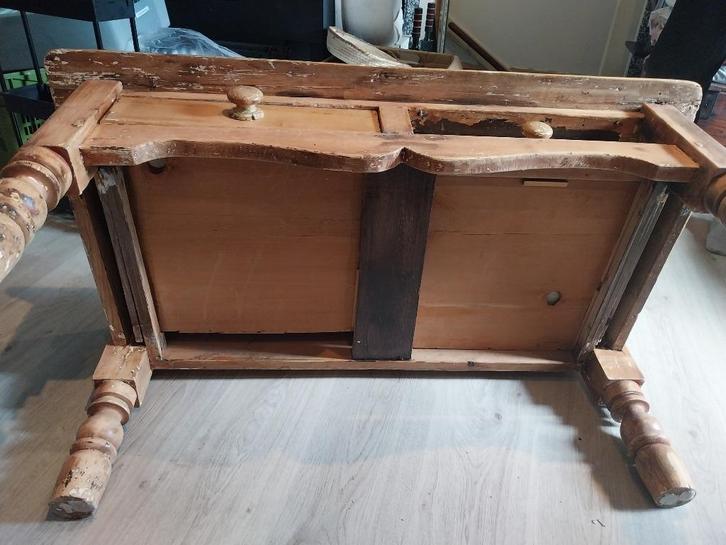 Antieke salontafel, Antiek en Kunst, Antiek | Meubels | Tafels, Ophalen