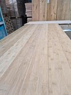 BAMBOE VLOERDELEN VLOER TOPKWALITEIT €25,-PM2, Ophalen of Verzenden, Nieuw, 75 m² of meer, Parket