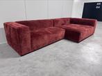 OUTLET - NIEUWE HOEKBANK hoekbanken ribstof velvet teddy, Ophalen, Nieuw, Vierpersoons of meer, Hoekbank