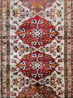 Handmade oriental wol Shirvan tapijt loper Kaukas 84x260cm, ., Crème, 200 cm of meer, .