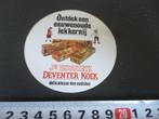 sticker JB Bussink Deventer Koek delicatesse van oudsher, Ophalen, Zo goed als nieuw, Bedrijf of Vereniging