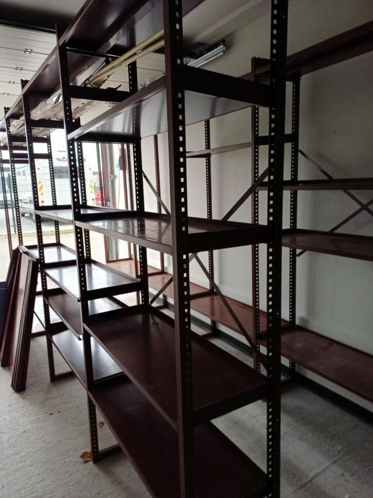 8 m stelling 220 x 40 diep, Hobby en Vrije tijd, Overige Hobby en Vrije tijd, Gebruikt, Ophalen