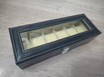 Luxe HorlogeDoos /Opbergdoos6 Vakken /Watch organizer box, Ophalen of Verzenden