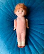 Lief oud googly eye popje, stijve armpjes en beentjes, Ophalen of Verzenden, Gebruikt, Pop