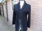 Gerry Weber zwart vest met sluiting maat 44 nieuw, Zwart, Maat 42/44 (L), Nieuw, Ophalen of Verzenden
