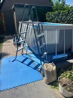 Intex Prism Frame zwembad 400x200x122, Gebruikt, 200 tot 300 cm, Opzetzwembad, 200 tot 400 cm