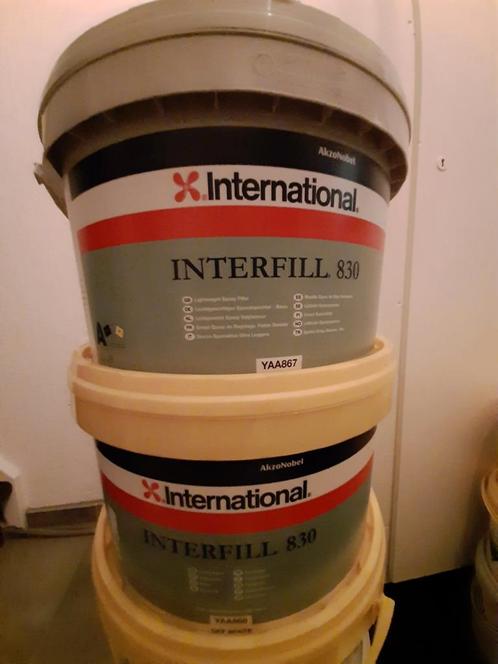 International interfill 830  epoxy plamuur 2 component  boot, Watersport en Boten, Accessoires en Onderhoud, Zo goed als nieuw