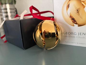 GEORG JENSEN kerstversiering goud zgan beschikbaar voor biedingen