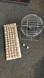 Ouderwetse bingo molen, Hobby en Vrije tijd, Gezelschapsspellen | Overige, Vijf spelers of meer, Ophalen of Verzenden, Gebruikt