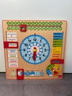 Goula houten leerklok en seizoenen, Ophalen, Gebruikt