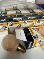 8 nieuwe Philips Softone Flame peertje van 40W E14 kleine ft, 30 tot 60 watt, E14 (klein), Nieuw, Soft of Flame