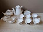 Compleet Regout Maastricht thee koffie servies beige, Antiek en Kunst, Ophalen