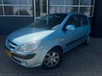 Hyundai Getz 1.4 5DRS 2006 Airco|Apk|Nap|Lage km, Voorwielaandrijving, Zwart, 4 cilinders, Blauw
