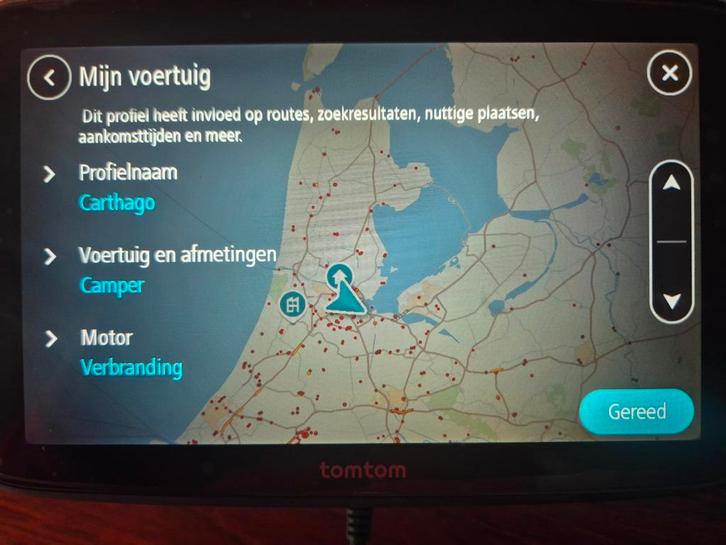 TomTom Go Exclusive Camper - Nieuwstaat, Caravans en Kamperen, Camper-accessoires, Zo goed als nieuw, Ophalen of Verzenden