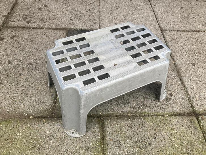 Caravan opstap instap trapje, Caravans en Kamperen, Caravan accessoires, Gebruikt, Ophalen of Verzenden