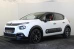 Citroën C3 1.2 PureTech S&S C-Series (bj 2020, automaat), Auto's, Gebruikt, Zwart, 1199 cc, Leder en Stof