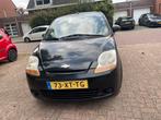 Chevrolet Matiz 0.8 2007 Zwart, Auto's, Chevrolet, Voorwielaandrijving, 17 €/maand, Zwart, Origineel Nederlands